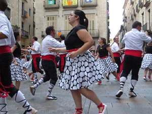 Fires 2017. Ball de gitanes de Montmel&oacute; a la pla&ccedil;a del Vi