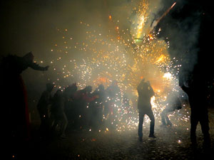 Fires 2017. El correfoc amb els Diables de l'Onyar