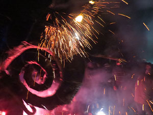 Fires 2017. El correfoc amb els Diables de l'Onyar