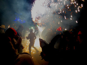 Fires 2017. El correfoc amb els Diables de l'Onyar