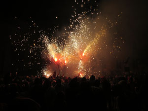 Fires 2017. El correfoc amb els Diables de l'Onyar