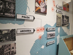 Exposici&oacute; 'El desig de viure i d'escriure: Prudenci i Aurora Bertrana' al Museu d'Hist&ograve;ria de Girona