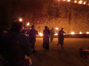 Fires 2017. Espectacle de foc i m&uacute;sica Llumin&agrave;ries de Fires, amb Taller de Magn&egrave;sia i Els Berros de la Cort