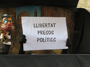 Fires 2017. Passejada amb la Mula Baba i teatre de titelles a la Rambla de la Llibertat