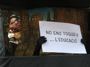 Fires 2017. Passejada amb la Mula Baba i teatre de titelles a la Rambla de la Llibertat