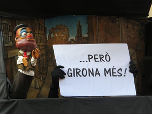 Fires 2017. Passejada amb la Mula Baba i teatre de titelles a la Rambla de la Llibertat