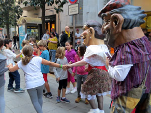 Fires 2017. Preg&oacute; de Fires. La cercavila de gegants i capgrossos fins la pla&ccedil;a del Vi