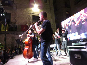 Fires 2017. El preg&oacute;. Concert amb la Cobla Bisbal Jove
