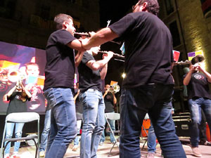 Fires 2017. El preg&oacute;. Concert amb la Cobla Bisbal Jove