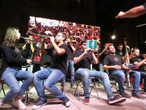 Fires 2017. El preg&oacute;. Concert amb la Cobla Bisbal Jove