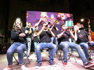 Fires 2017. El preg&oacute;. Concert amb la Cobla Bisbal Jove