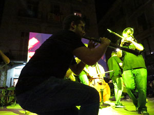 Fires 2017. El preg&oacute;. Concert amb la Cobla Bisbal Jove