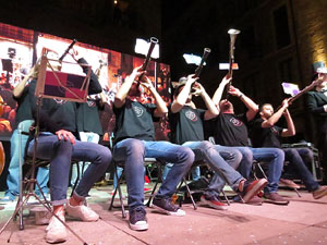 Fires 2017. El preg&oacute;. Concert amb la Cobla Bisbal Jove