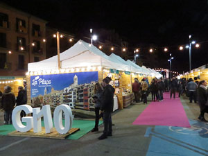 Girona10 2018. Fira de gastronomia i artesania a la pla&ccedil;a Catalunya