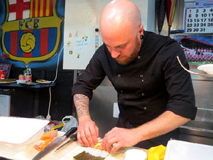 Girona10 2018. Tastets gastron&ograve;mics al Mercat del Lle&oacute; de Girona