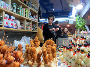 Girona10 2018. Tastets gastron&ograve;mics al Mercat del Lle&oacute; de Girona
