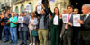 Concentraci&oacute; a la pla&ccedil;a del Vi Jordis llibertat