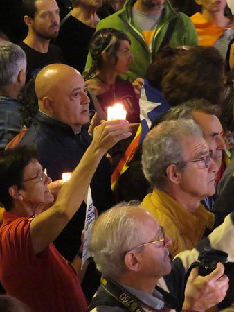 Concentraci&oacute; a la pla&ccedil;a de la Constituci&oacute;