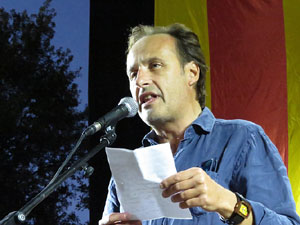 Manifestaci&oacute; 'Rep&uacute;blica!' pels carrers de la ciutat i el Parc de la Devesa