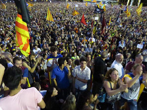 Manifestaci&oacute; 'Rep&uacute;blica!' pels carrers de la ciutat i el Parc de la Devesa