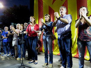 Manifestaci&oacute; 'Rep&uacute;blica!' pels carrers de la ciutat i el Parc de la Devesa