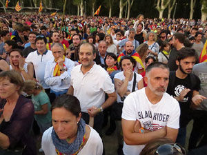 Manifestaci&oacute; 'Rep&uacute;blica!' pels carrers de la ciutat i el Parc de la Devesa