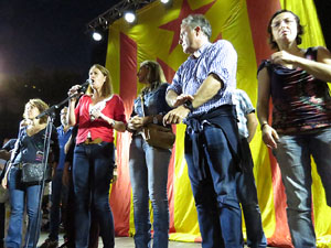 Manifestaci&oacute; 'Rep&uacute;blica!' pels carrers de la ciutat i el Parc de la Devesa