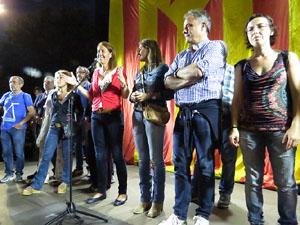 Manifestaci&oacute; 'Rep&uacute;blica!' pels carrers de la ciutat i el Parc de la Devesa