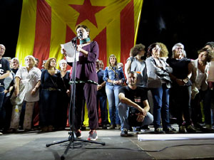 Manifestaci&oacute; 'Rep&uacute;blica!' pels carrers de la ciutat i el Parc de la Devesa