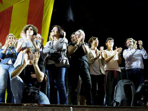Manifestaci&oacute; 'Rep&uacute;blica!' pels carrers de la ciutat i el Parc de la Devesa