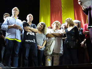Manifestaci&oacute; 'Rep&uacute;blica!' pels carrers de la ciutat i el Parc de la Devesa