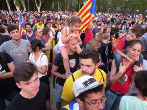 Manifestaci&oacute; 'Rep&uacute;blica!' pels carrers de la ciutat i el Parc de la Devesa