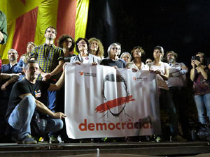 Manifestaci&oacute; 'Rep&uacute;blica!' pels carrers de la ciutat i el Parc de la Devesa