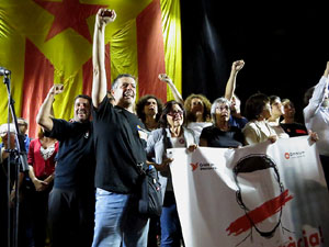 Manifestaci&oacute; 'Rep&uacute;blica!' pels carrers de la ciutat i el Parc de la Devesa