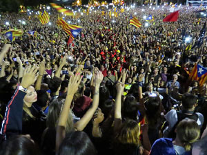 Manifestaci&oacute; 'Rep&uacute;blica!' pels carrers de la ciutat i el Parc de la Devesa