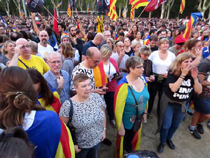 Manifestaci&oacute; 'Rep&uacute;blica!' pels carrers de la ciutat i el Parc de la Devesa