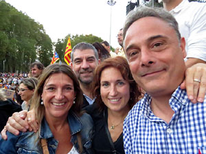 Manifestaci&oacute; 'Rep&uacute;blica!' pels carrers de la ciutat i el Parc de la Devesa