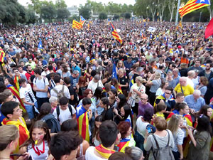 Manifestaci&oacute; 'Rep&uacute;blica!' pels carrers de la ciutat i el Parc de la Devesa