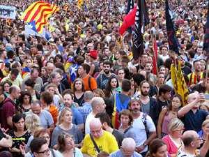 Manifestaci&oacute; 'Rep&uacute;blica!' pels carrers de la ciutat i el Parc de la Devesa