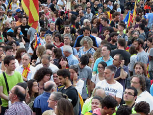 Manifestaci&oacute; 'Rep&uacute;blica!' pels carrers de la ciutat i el Parc de la Devesa