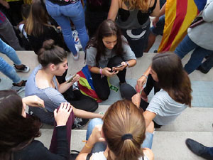 Manifestaci&oacute; 'Rep&uacute;blica!' pels carrers de la ciutat i el Parc de la Devesa