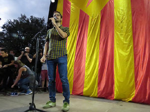 Manifestaci&oacute; 'Rep&uacute;blica!' pels carrers de la ciutat i el Parc de la Devesa