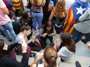 Manifestaci&oacute; 'Rep&uacute;blica!' pels carrers de la ciutat i el Parc de la Devesa