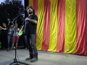 Manifestaci&oacute; 'Rep&uacute;blica!' pels carrers de la ciutat i el Parc de la Devesa