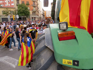 Manifestaci&oacute; 'Rep&uacute;blica!' pels carrers de la ciutat i el Parc de la Devesa