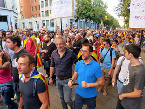 Manifestaci&oacute; 'Rep&uacute;blica!' pels carrers de la ciutat i el Parc de la Devesa