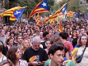 Manifestaci&oacute; 'Rep&uacute;blica!' pels carrers de la ciutat i el Parc de la Devesa