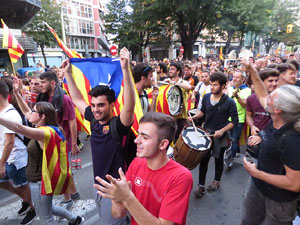 Manifestaci&oacute; 'Rep&uacute;blica!' pels carrers de la ciutat i el Parc de la Devesa