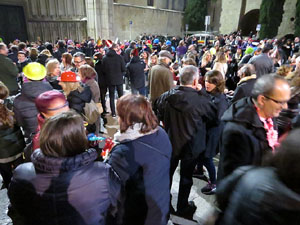Nadal 2017. Campanades de Cap d'Any a la Catedral de Girona i actuaci&oacute; de Balahits