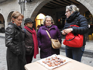 Nadal 2017. Encesa de les llums de Hanukk&agrave; a la pla&ccedil;a del Vi